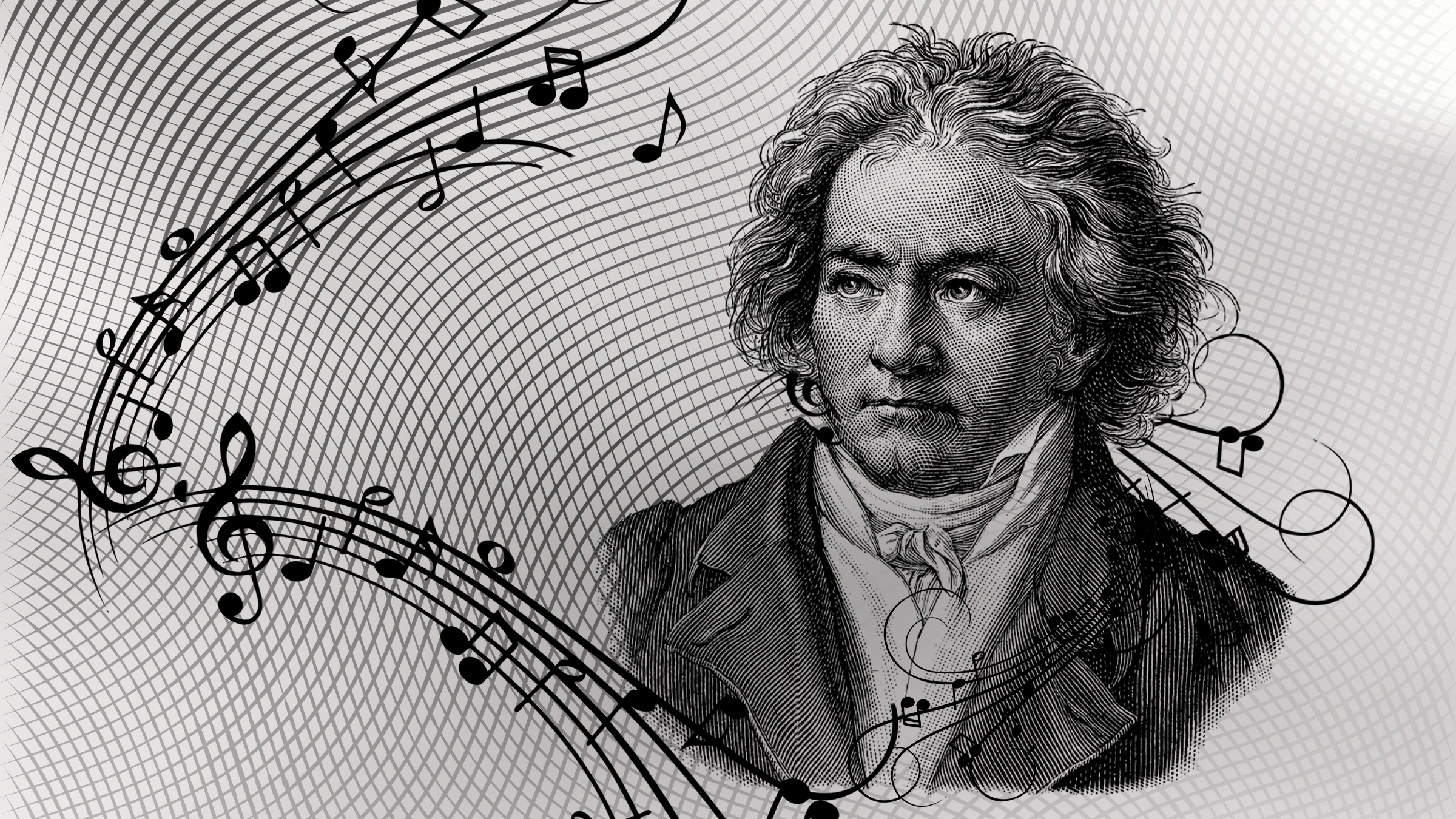 Музыка без слов композиторы. Бетховен портрет композитора.
